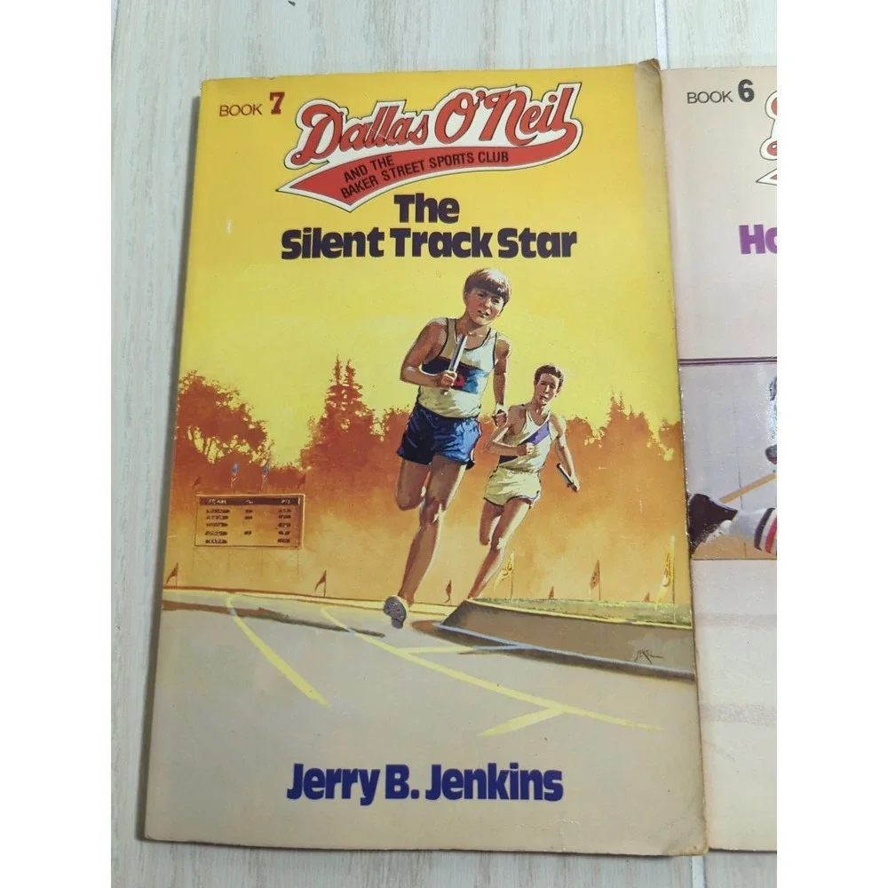 Dallas O'Neil Baker Street Sports Club vintage 4 book lot 2 4 6  7 soccer hockey